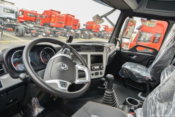 8X4 camião pesado Dongfeng 1-10T camião CNG com combustível diesel e transmissão automática