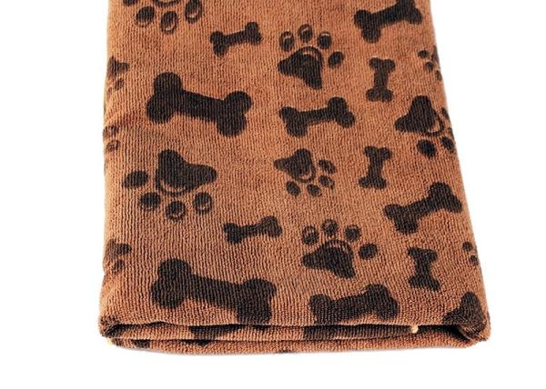 Dog Bath Cleaning Absorbent Microfiber Towel Quick Drying With Embroidered Logo