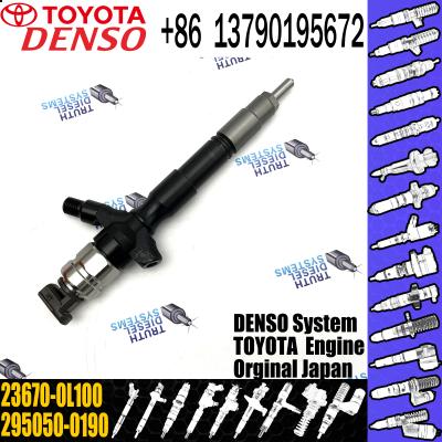 295050-0530 injetor de combustível de TOYOTA 295050-0190 com o motor 2KD