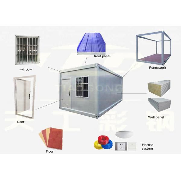 20ft 40ft Prefabricated Combined Container House Modular Office