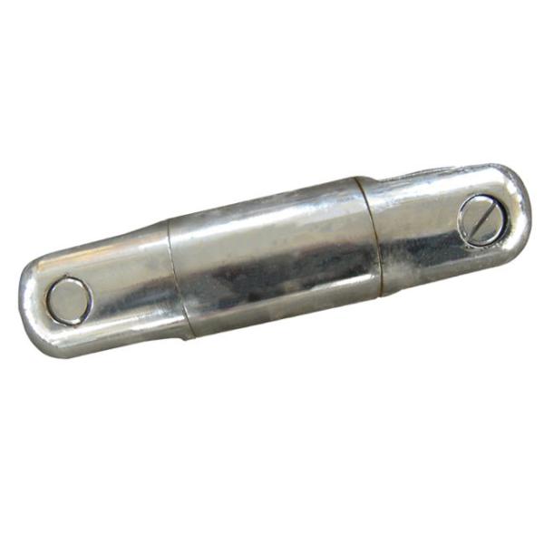 Galvanized Steel Wire Transmission Line Tool Rope Connectors Swivel Joints 80kN Rated Load
