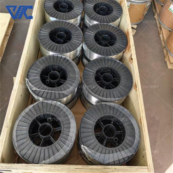 ASTM B551 Zn Пламенная дуга покрытия тепловой распылительная проволока Чистый цинковый проволока для строительной промышленности