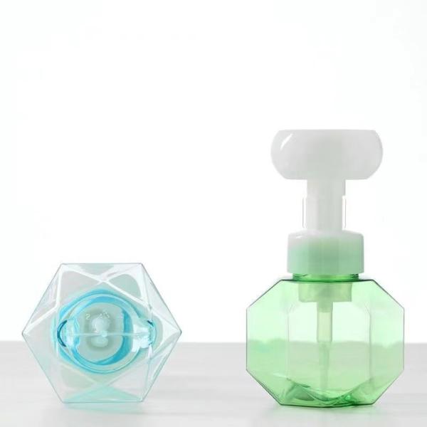 42mm 43mm PP Flower-Shaped Foam Dispenser Pump for Cosmetic Bottles