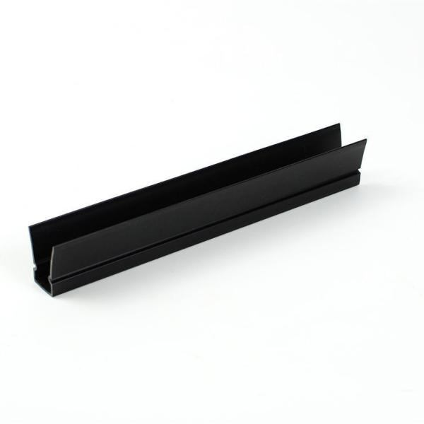 Colorful Soft PVC Industrial Ceiling Profiles Black Plastic Customized Profiles