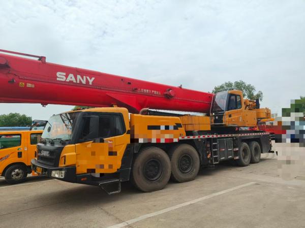 2021 Sany STC800E5 Used Crane 50m Main Arm 17.5m Jib Length 80t Capacity 20t Counterweight in Excellent Working Condition