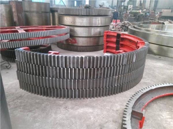 GB/T9444-88 Cast Iron HB 250 Mill Girth Gear And Rotary Kiln Girth Gear Factory Price