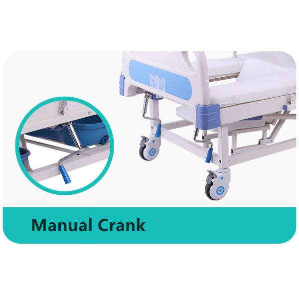 Steel Nursing Multifunctional Medical Patient Bed Turning Manual Medical Bed
