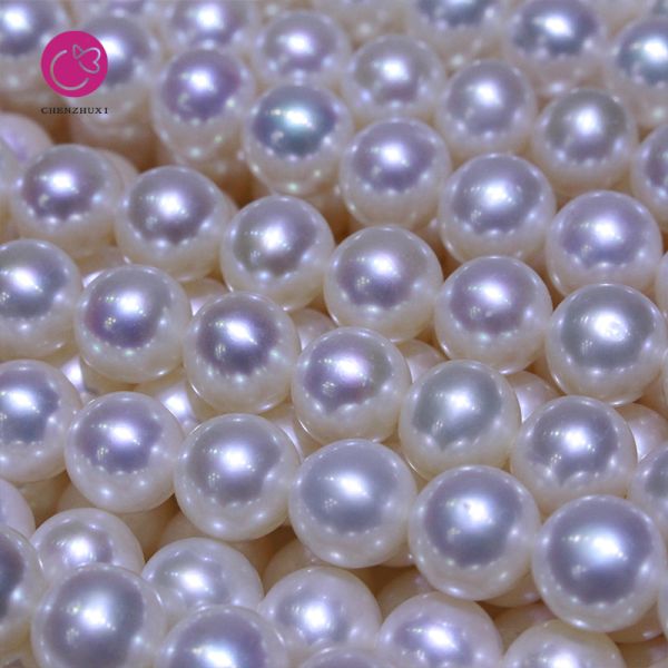 Freshwater Cultured Genuine 7-8mm White Rice Loose Pearl Wholesale for DIY Jewelry
