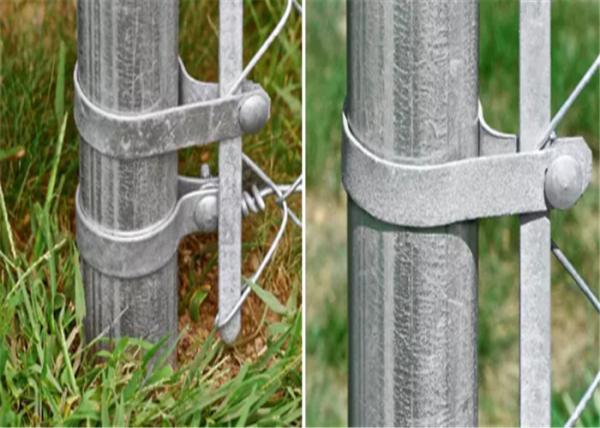 Galvanize 2 1/2 Beveled 60mm Chain Link Fence Band