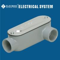 Le corps rigide de conduit du débouché IMC en aluminium a fileté le type 1 de LL/2