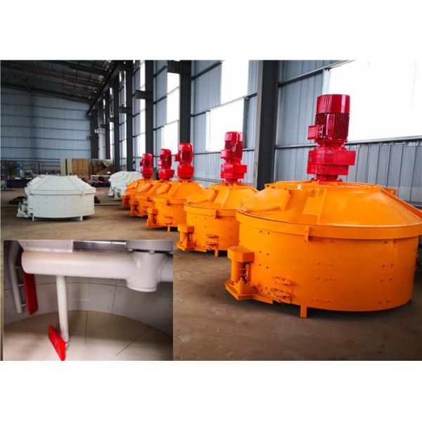 Polyurethane Sleepers Industrial Concrete Mixer , Solid Waste Treatment Concrete Mixing Equipment