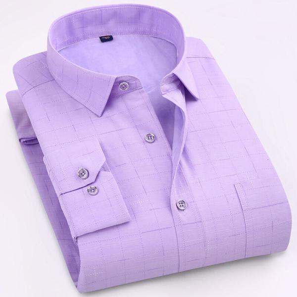 Personalization Custom Fit Dress Shirts Low Temperature Ironing Anti Shrink