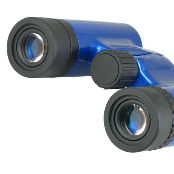 Pearl Blue 8x22mm Roof Prism Binoculars Relative Brightness 7.5