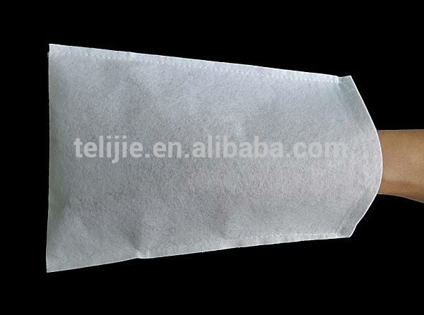 White 17.5×9.5cm Disposable Non Woven Gloves