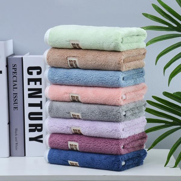 Темный Коралловый Плюш Уплотненный очиститель лица и красота Край маленький квадратный шарф Подарок