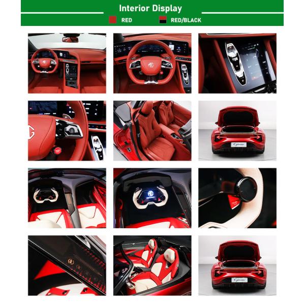 2023 SAIC MG Cyberster 4WD Vehículo energético deportivo Super Auto 520km 580KM Pure EV Car eléctrico Cabriolet Cyberster