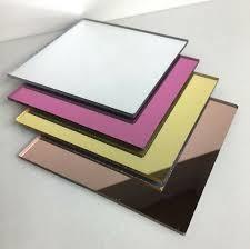Mirrored Acrylic Sheets Glowforge 4 X 8 Gold Silver Rose Gold Plexiglass