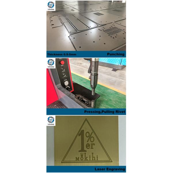 Roundness Bending Mount Bracket Oem Sheet Metal Stamping Parts 2.5mm SPCC