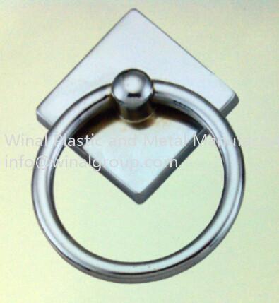 Rope pattern antique bronze cabinet pull ring handle,L58mm*W47mm,drawer pull ring,OEM.