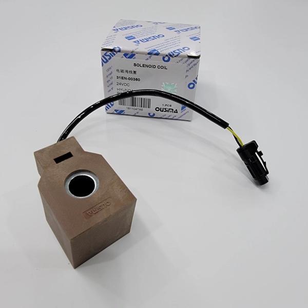 Bobina 24vdc do solenoide 31EN-00360 para a máquina escavadora R210-5 de Hyundai