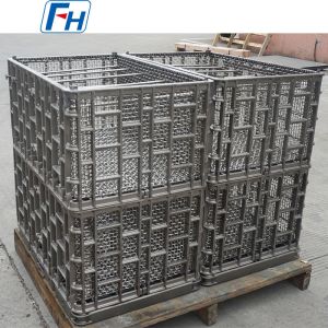 Vacuum Furnace Uses Heat Treatment Baskets And Frames 2.4879 Material