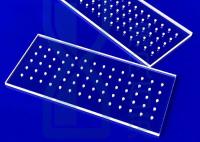 La silice transparente de Morse 6,5 a fondu le quartz Windows avec le trou