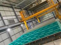 Chaîne de production d'anodisation de profilés en aluminium de capacité 2500 tonnes