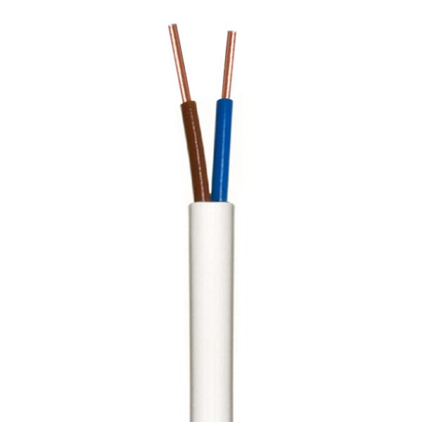 Stranded Copper Conductor Two Cores 1kV Pvc Jacket Cable / Pvc Insulated And Sheathed Cable
