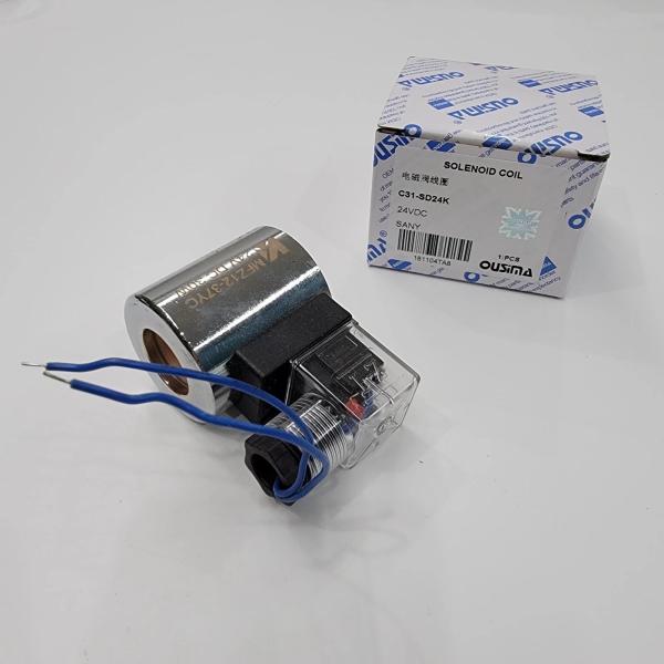 24V C31-SD24K1 Excavator Solenoid Valve Coil
