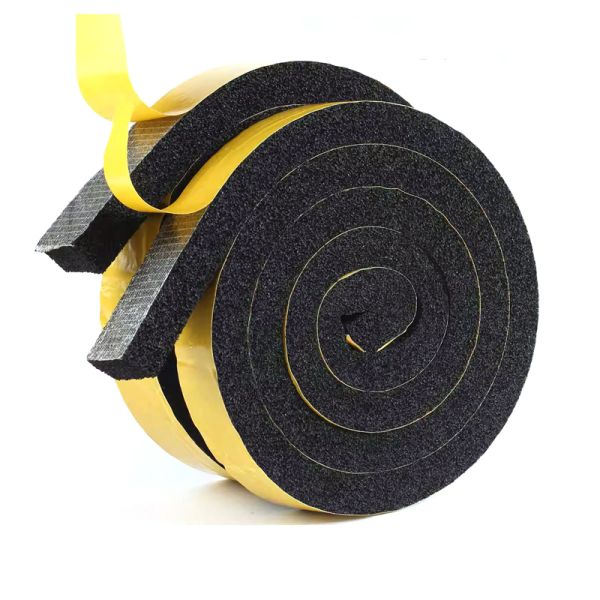 Open Cell Foam Weather Stripping EPDM Foam Seal Strip Self Adhesive