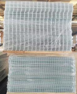 Square Hole Welded Wire Mesh Panels Galvanized And Pvc Coated For Protection