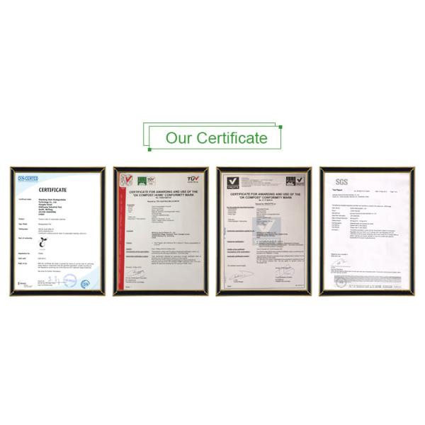 eco reusable corn starch plastic packaging fruit bag, Food Grade Corn Starch Eco Roller Compostable Garbage Bags