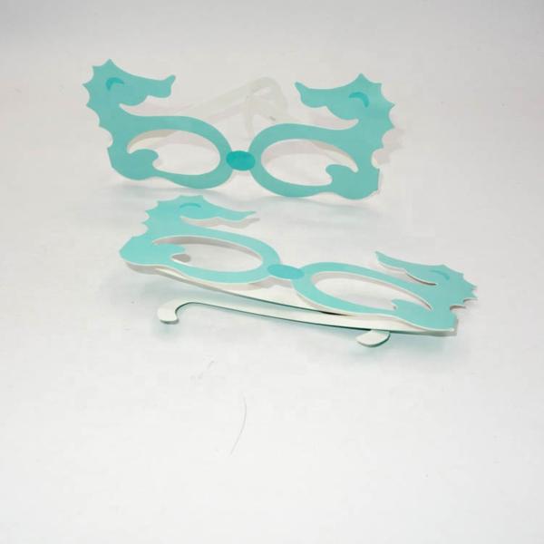 Colored Paper Eye Mask Festival Party Decorations Animal Design Paper Party Glasses