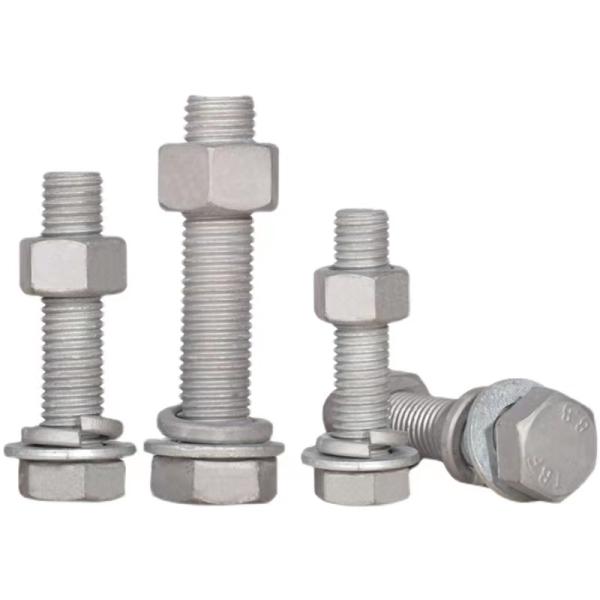 A cabeça lisa rosqueada completa do aço carbono encanta o parafuso para as peças de aço do trabalho exterior