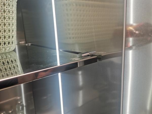 European Style Stainless Steel Kitchen Cabinet luxury For Commercial