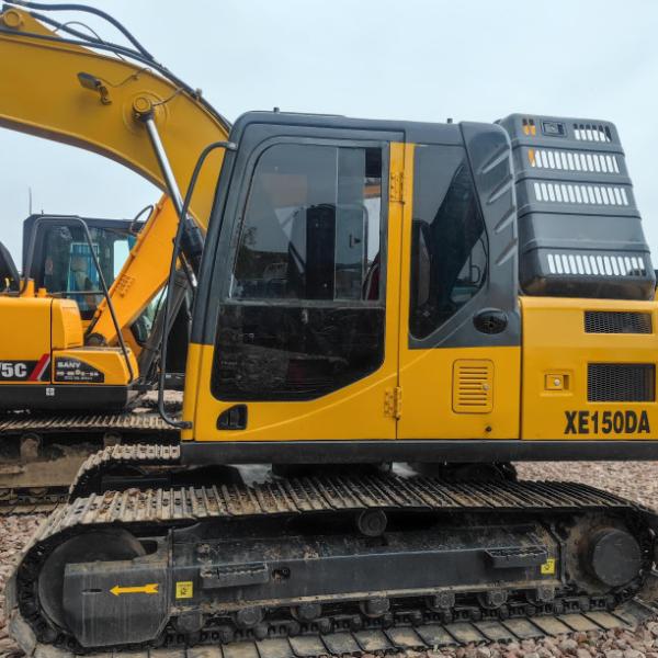 Hydraulic Used Excavator Dealer XCMG XE150DA 15T Crawler Digger