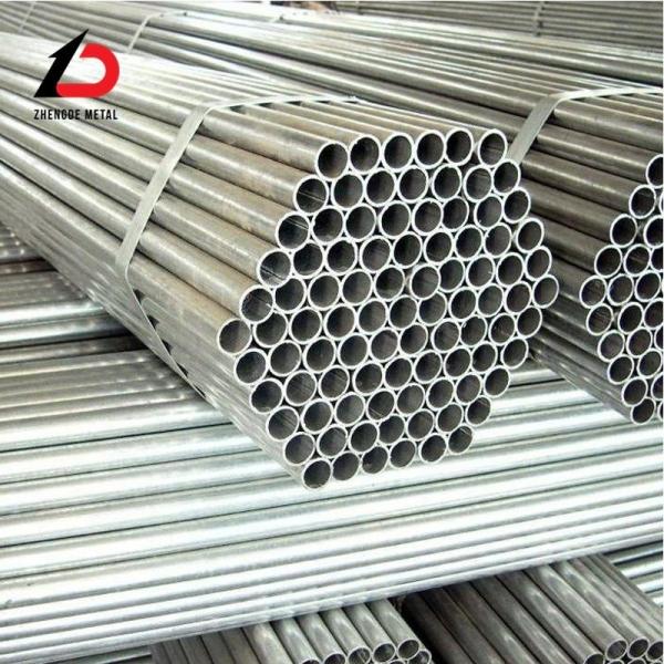 Tubo de aço galvanizado simples Gi Tubo de metal galvanizado com acoplamento Z30-275G/M2
