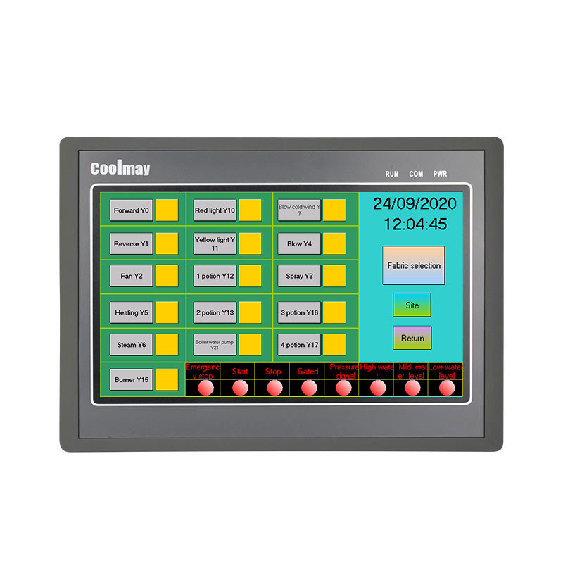 Coolmay 10-дюймовая ЖК-панель с сенсорным экраном HMI LED 1024 * 600 Piexls поддерживает Modbus