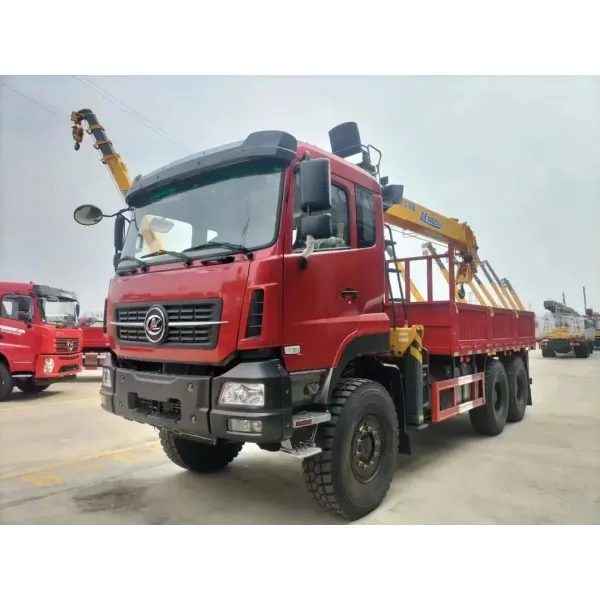 8X8 Drive 18t 5-Section Straight Arm Truck Mounted Hydraulic Crane