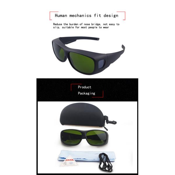 YAG IPL 200nm 1064nm Wavelength Absorption Laser Protective Eyewear