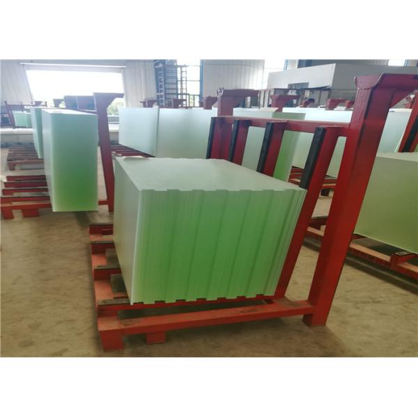 3.2MM Flat Solar Panel Glass , Ultra Clear Tempered Glass Lamination Fuction