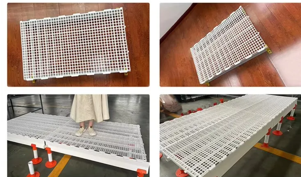 Durable High-Strength Plastic Slat Flooring with Corrosion-Resistant and Anti-Slip Surface for Chicken Coop