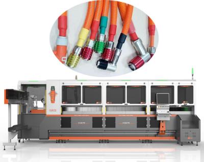 AWG 14-5 Wire Harness Processing Machine , Practical Automatic Wire Twisting Machine