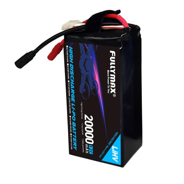 12S 20000mah Lipo Battery Backup 12C 47.04V AS150 XT150 High Voltage Commercial Drone Battery