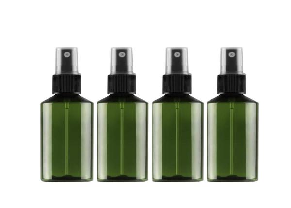 Portable PET Cosmetic Spray Bottles Smooth Surface Perfume Spray Bottle