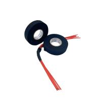 le harnais industriel de fil d'ouatine de 15m attachent du ruban adhésif à la couleur noire résistante UV