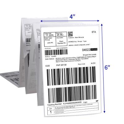 Eco Friendly Adhesive Label Roll Compostable Custom Thermal Transfer Labels