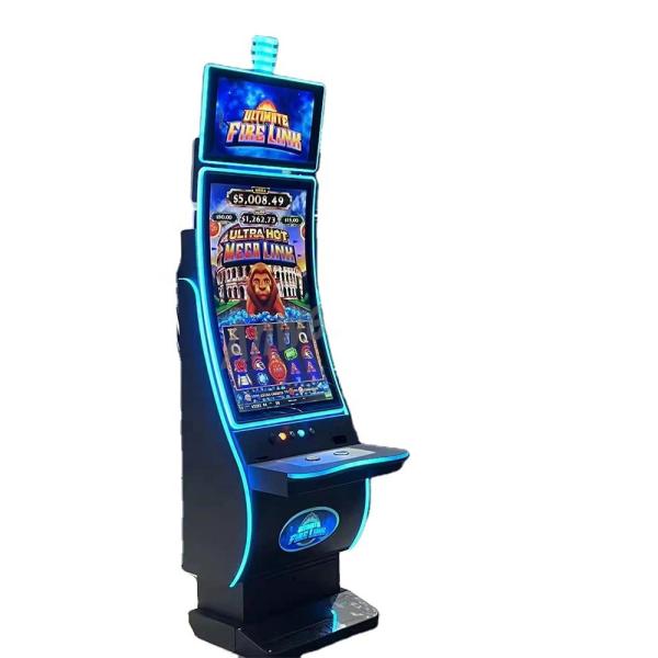 110V/220V Metal Cabinet Slot Machine 43 Inch Curved Gaming Touch Monitor