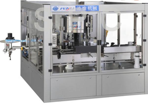 Linear Type Automated Labeling Machine Bottle Labeling Equipment 1500KGS