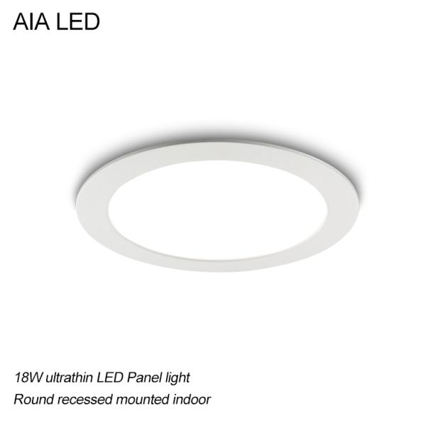 Indoor 18W good price ultrathin LED Panel light/LED ceiling light for living room